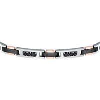Bracciale Morellato Uomo Urban in Acciaio Zircone SABH22